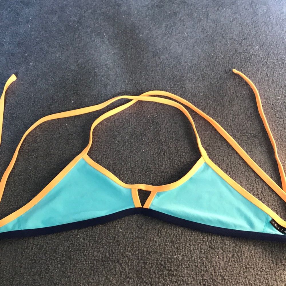 Multicolored Tie Back Jolyn top